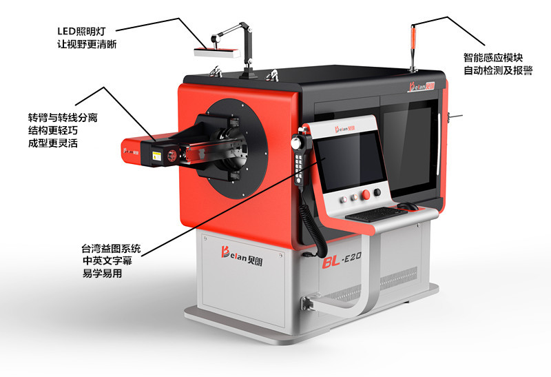 千斤頂手搖桿線材折彎?rùn)C(jī)BL-3D-5800